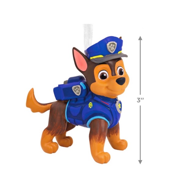 Hallmark Paw Patrol: The Movie, Chase Ornament - Picture 4 of 12